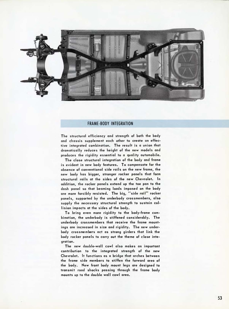 1958 Chevrolet Engineering Features Booklet Page 85